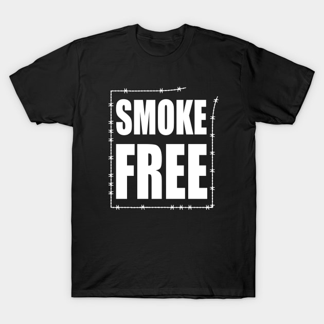 Smoke Free - Quit Smoking T-Shirt by TMBTM